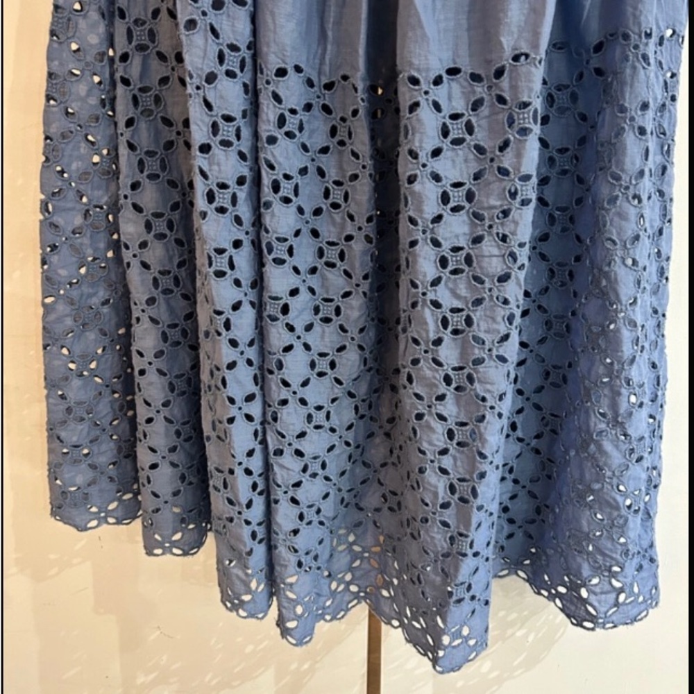 FREE PEOPLE LONG SLEEVE BLUE DRESSS! - Picture 7 of 7